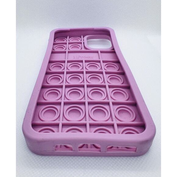 Pop It Phone Case for iPhone 11 Pro Max XS Max Fidget Bubble Reliever Pink New - Picture 8 of 8
